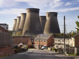 Ferrybridge Power Station Cooling Towers Print