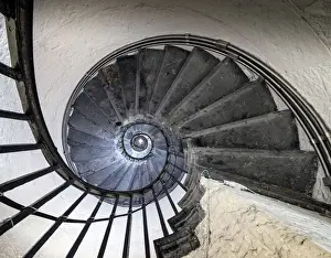 Print of Monument's Central Staircase