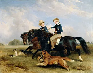 Landseer - The Hon. E. S. Russell and His Brother J960119 Landseer - The Hon. E. S. Russell and His Brother J960119