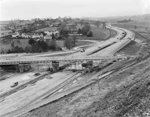 Industry/engineering construction building motorways m6 motorway/m6 construction jlp01 08 064260 Industry/engineering construction building motorways m6 motorway/m6 construction jlp01 08 064260