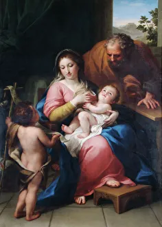Mengs - The Holy Family with the infant St John N070660 Mengs - The Holy Family with the infant St John N070660