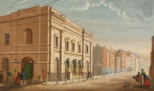Painted overmantel of Drury Lane Theatre N090575 Painted overmantel of Drury Lane Theatre N090575