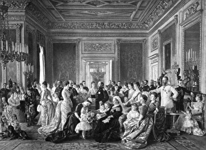 Queen Victoria with her family and relatives in 1887 D880014 Queen Victoria with her family and relatives in 1887 D880014