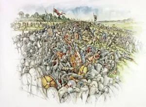 Battle Of Hastings Prints: Norman Cavalry Charge Print