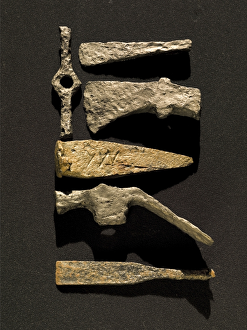Roman carpentry and stoneworking tools N081015 Roman carpentry and stoneworking tools N081015