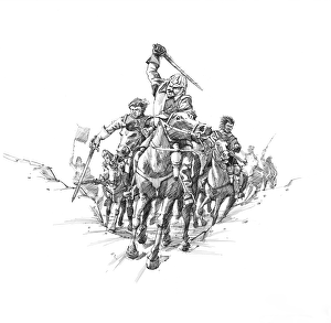 Scottish cavalry, Battle of Newburn Ford IC070_001 Scottish cavalry, Battle of Newburn Ford IC070_001