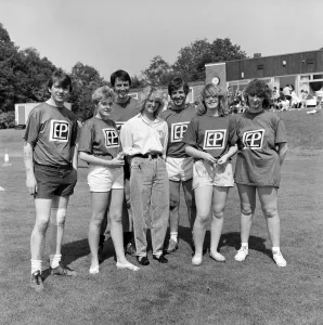 Laing Sports Ground, Elstree Family Day 1987 Print