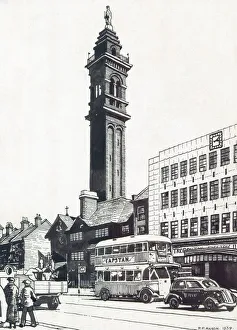 Architecture/religious architecture/st saviour church tower lewisham me001053 Architecture/religious architecture/st saviour church tower lewisham me001053