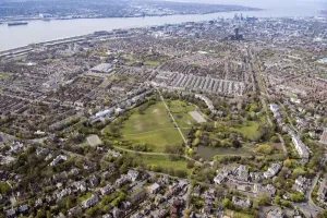 River Mersey Prints: Print of Princes Park Landscape