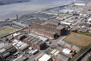 Dock Prints: Stanley Dock Print, Liverpool