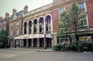 Theatres Prints: Print of Grand Theatre, Wolverhampton, viewed from the north-west