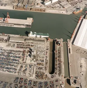 Bristol Prints: Avonmouth Docks Print, August 2001