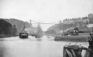 Clifton Suspension Bridge Prints: Shipping on the Avon BB89_03975