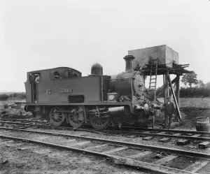 Prints of Sir Thomas - a Hudswell Clarke and Co 060 tank locomotive, built in 1918. Photographed here by Bedford Lemere and Company in 1919 for the Oxfordshire Ironstone Company Railways – Tracks, Stations and Steam Transport: Print of a Hudswell Clarke 060 tank locomotive built in 1918