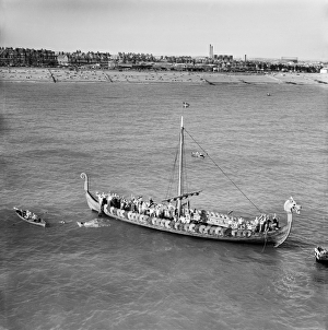 Viking ship EAW026333 Viking ship EAW026333