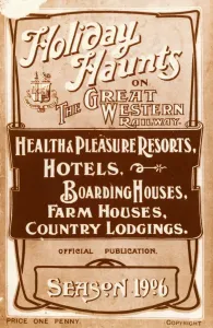 Prints of Holiday Haunts guide book from 1906 Artwork And Documents Prints: 1906 Holiday Haunts Print Guide