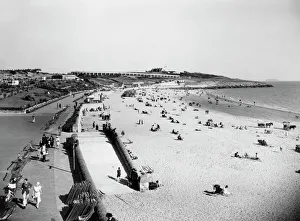 Barry Island Beach, Wales, 1920s Barry Island Beach, Wales, 1920s