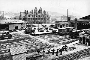 Bristol and Exeter Railway Station, Bristol, 1870 Bristol and Exeter Railway Station, Bristol, 1870