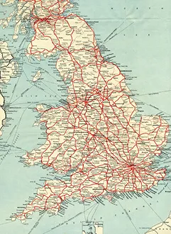 Artwork documents/maps plans/british railways network map 1950s Artwork documents/maps plans/british railways network map 1950s