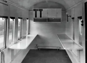 Print of Ambulance Train Mess Room, 1915