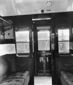 Steam Museum Exhibits UK Prints: First Class Composite Corridor Carriage