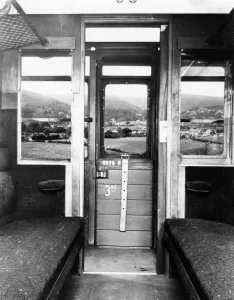 British Railway History Prints: Interior view of composite coach no. 6076