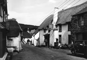 GWR Museum Prints: Porlock near Minehead, August 1950