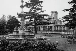 GWR Museum Prints: Jephson Gardens & Royal Pump Room at Leamington Spa