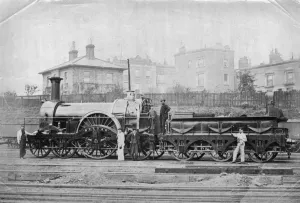 Sultan 4-2-2 Broad Gauge Locomotive Print