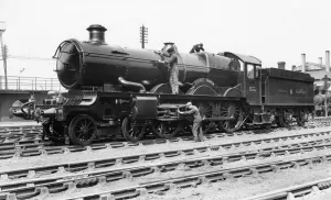 Locomotive Print: Castle Class Locomotive No 5029 Nunney Castle