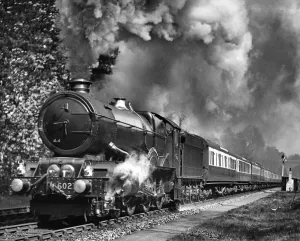 King Richard I 4-6-0 King Class locomotive print