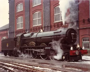 King George V 4-6-0 King Class locomotive Print