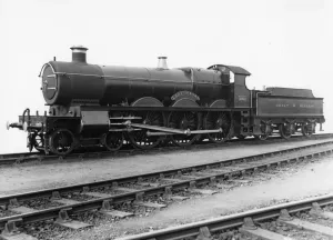 Saint Class Locomotive Print - No 2902 Lady of the Lake