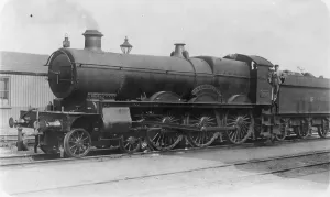 Steam Museum Exhibits UK Prints: Saint Class, No. 2907, Lady Disdain