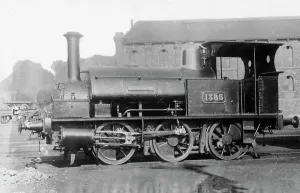Prints of 0-6-0 Saddle Tank locomotive. Built in 1872 by Fox, Walker and Co, originally for the Whitland and Cardigan Railway. The GWR took the railway over in 1886 and renumbered it from No.1 to 1385 Standard Gauge Prints: Locomotive No. 1385 Saddle Tank Print (1872)