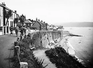 The Promenade at St Mawes, Cornwall, September 1937 The Promenade at St Mawes, Cornwall, September 1937