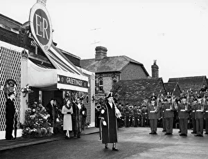 The Queen's Visit to Abingdon, 2nd November 1956 The Queen's Visit to Abingdon, 2nd November 1956