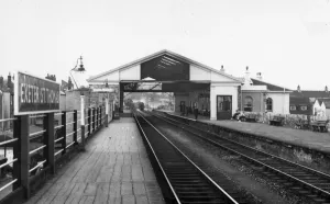 Exeter St Thomas Station Print, 1959