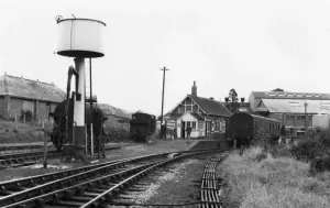 Prints of Hemyock station was the terminus of the former Culm Valley Light Railway Devon Station Prints: Hemyock Station Print, Culm Valley Railway Terminus