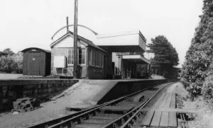 Stow-on-the-Wold Station Print, c. 1950s