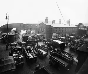 Paddington Mint Stables Print, c. 1920s
