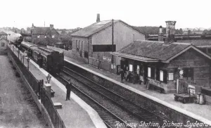 Print of Bishops Lydeard Station, Somerset, c. 1930