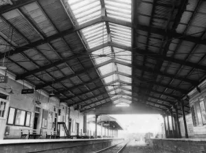 Internal View of Frome Station Print, c. 1970s
