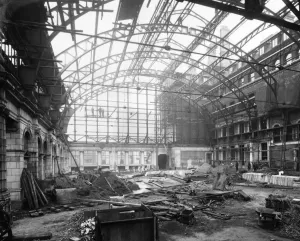GWR Museum Prints: Birmingham Snow Hill, under construction, c. 1910
