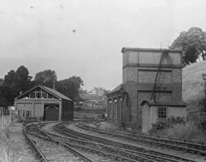 Images Dated 28th November 2007: Tetbury Goods Shed and Engine Shed, Gloucestershire, c. 1940s