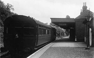 Images Dated 28th November 2007: Tetbury Station, Gloucestershire, 1947