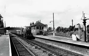 Uffington Station, Oxfordshire, August 1959 Uffington Station, Oxfordshire, August 1959