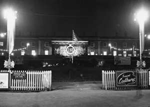 Worcester Shrub Hill Station Decorations, 1957 Worcester Shrub Hill Station Decorations, 1957