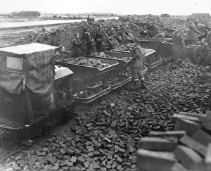 Airfield construction in Holland, 1944 Airfield construction in Holland, 1944
