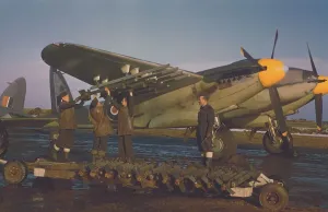 Services Prints: De Havilland Mosquito FB. VI Print - RAF Aircraft in Action